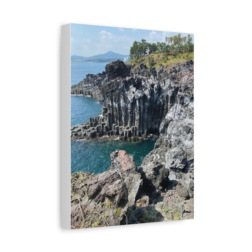 Cliffs in Jeju Canvas