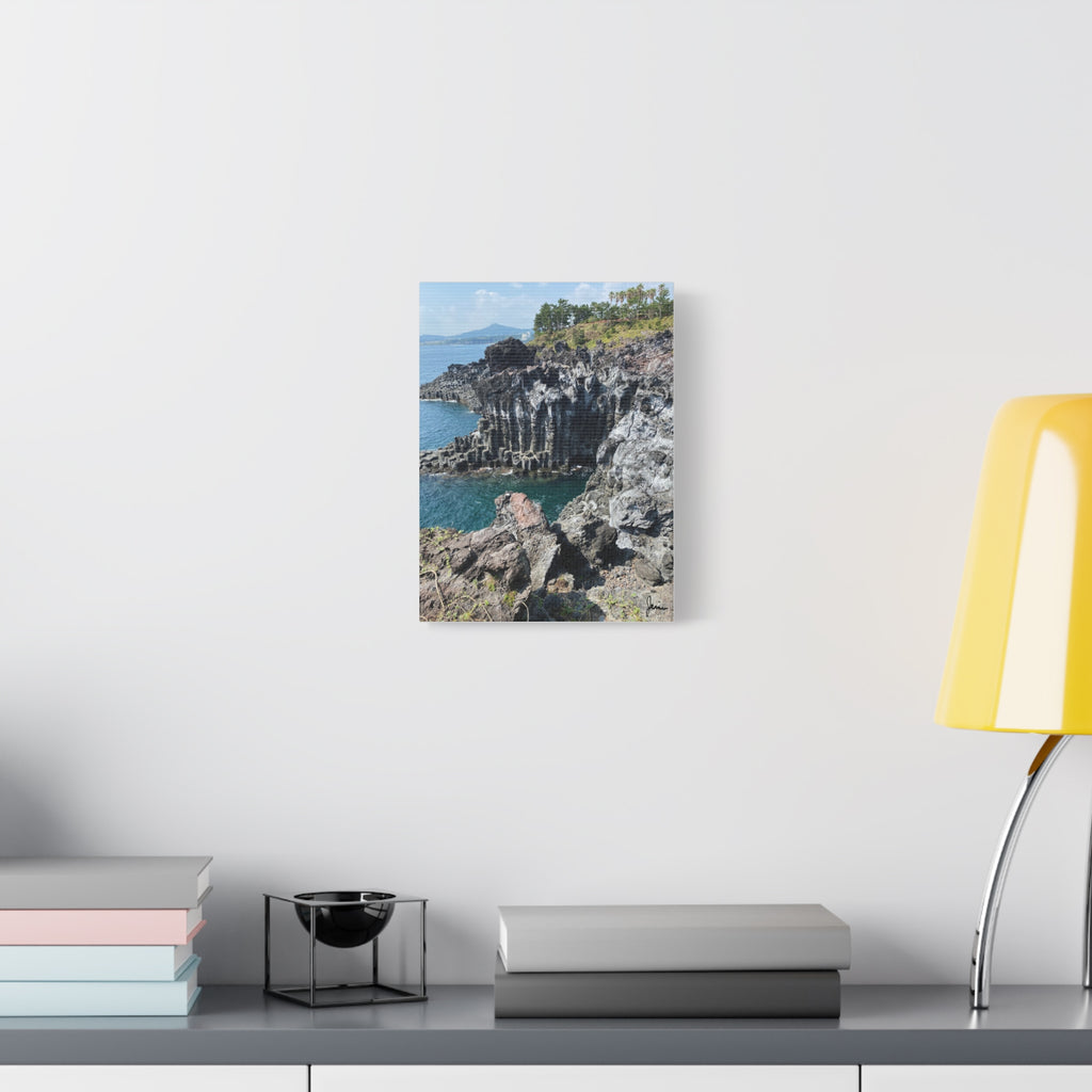 Cliffs in Jeju Canvas