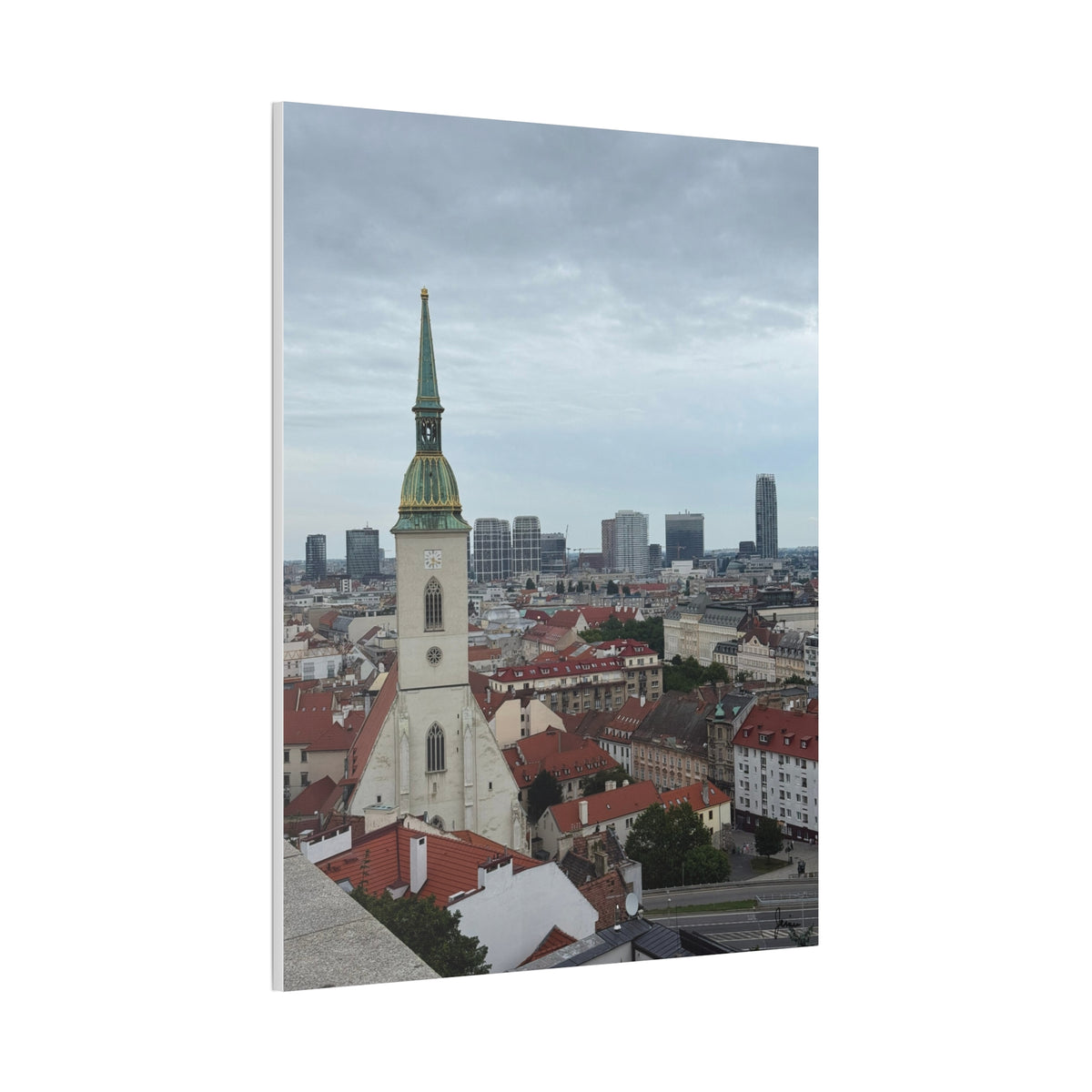 Old Town Bratislava Canvas