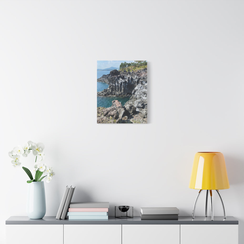 Cliffs in Jeju Canvas