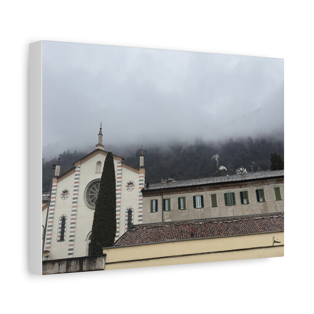 Como Church in the Clouds Canvas