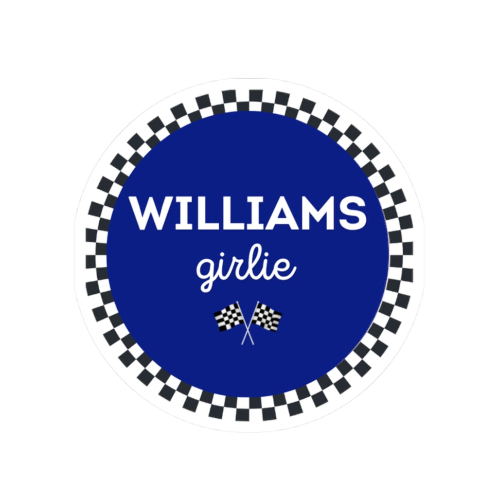 Williams Girlie Sticker