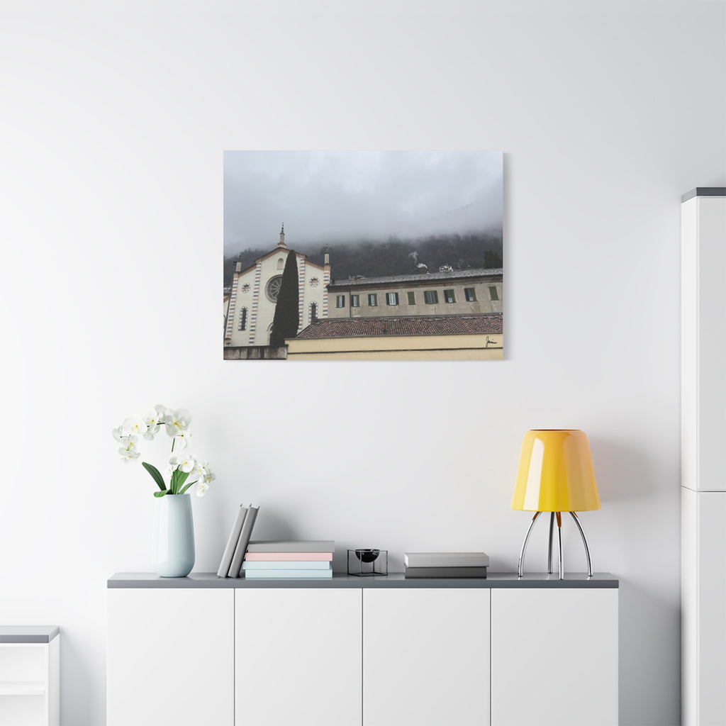 Como Church in the Clouds Canvas