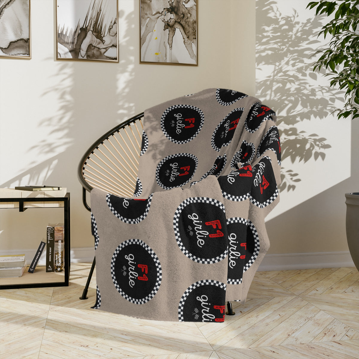 F1 Girlie Cozy Blanket