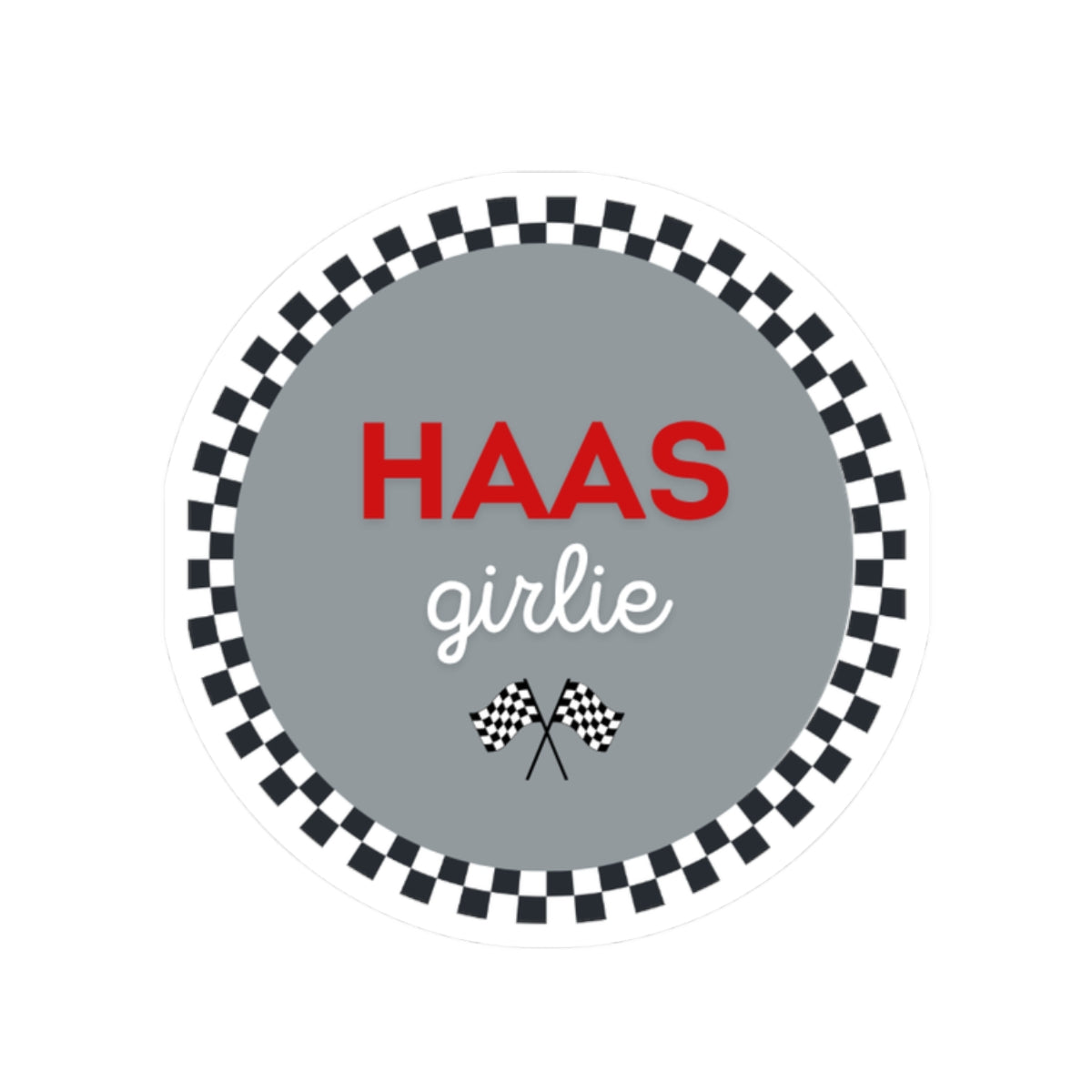 HAAS Girlie Sticker