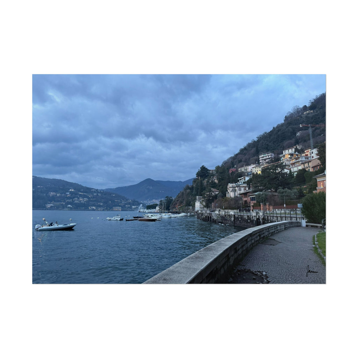A Walk in Como Poster