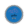 Alpine Girlie Sticker