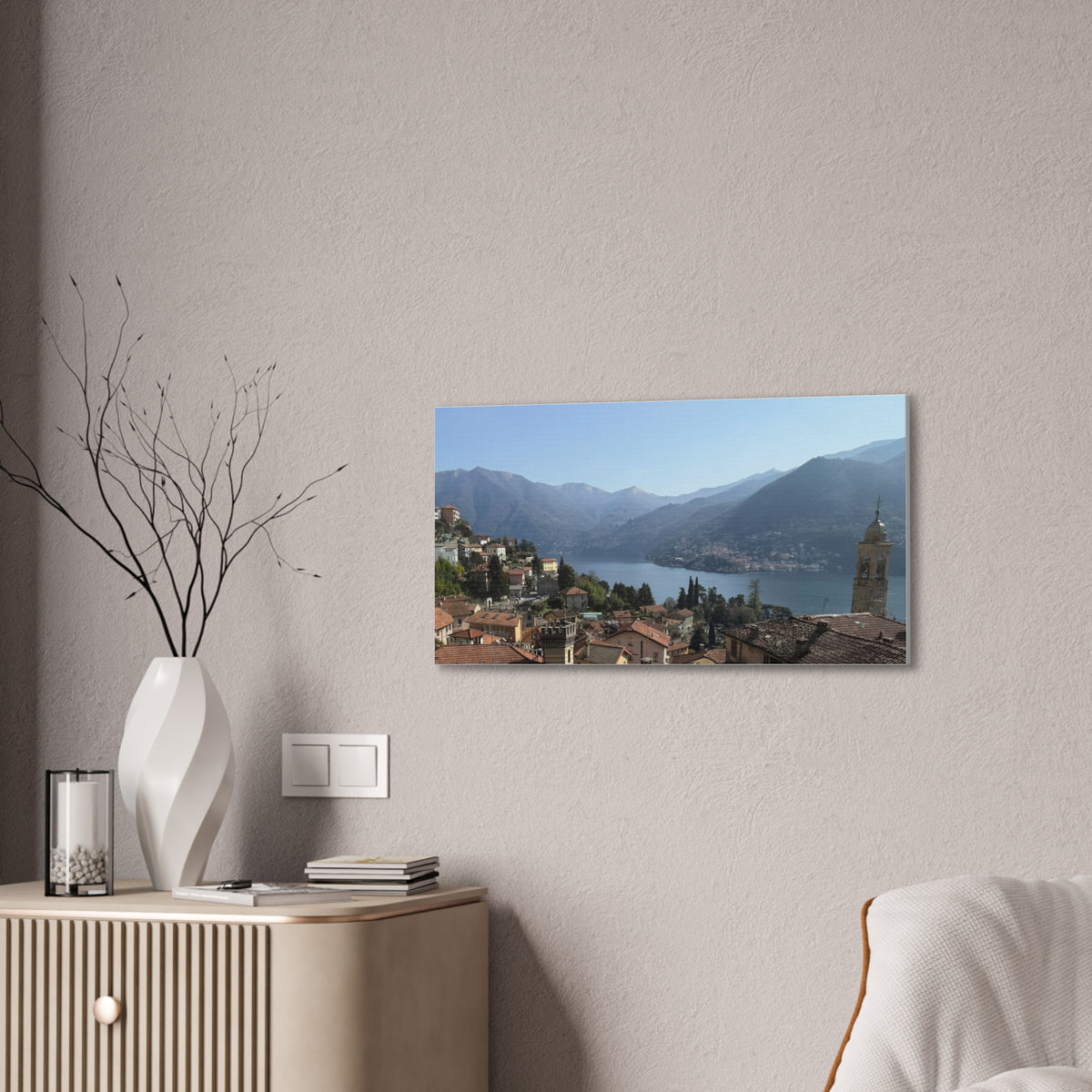 Mornings in Como Canvas