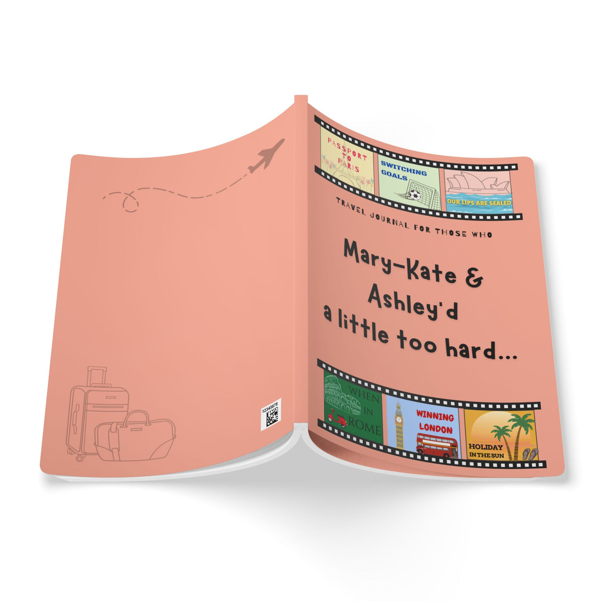 MK&A Travel Journal - Peach