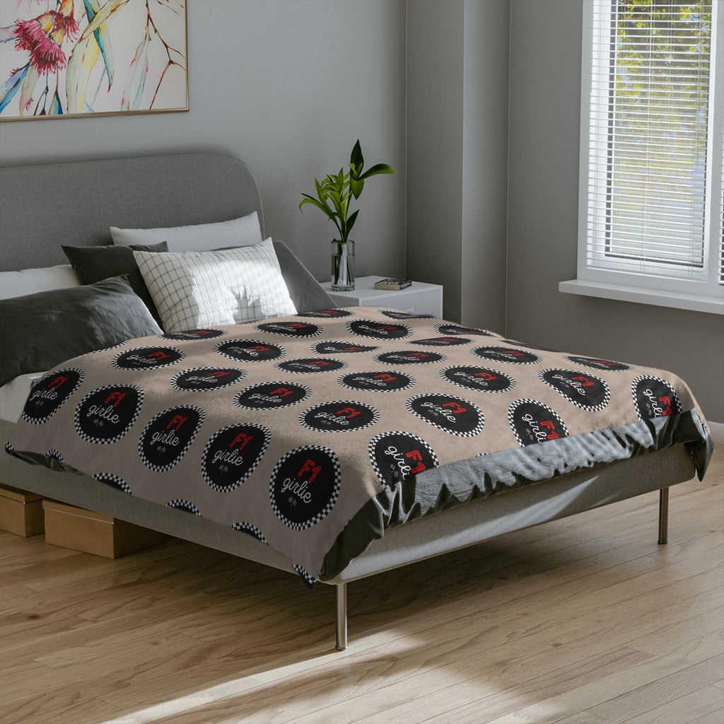 F1 Girlie Cozy Blanket