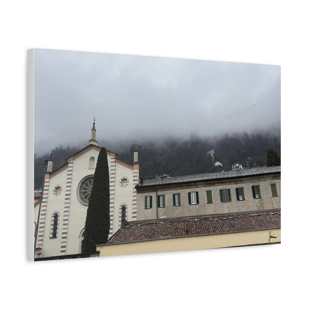 Como Church in the Clouds Canvas