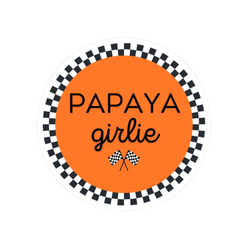 Papaya Girlie Sticker