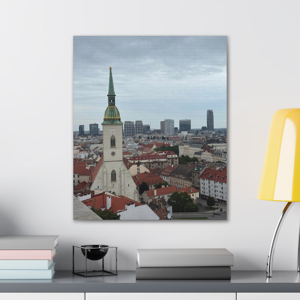 Old Town Bratislava Canvas