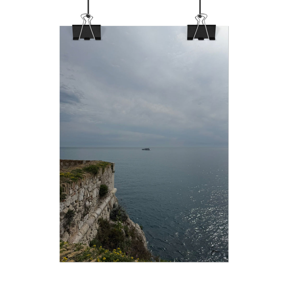 Outlook in Antibes Poster