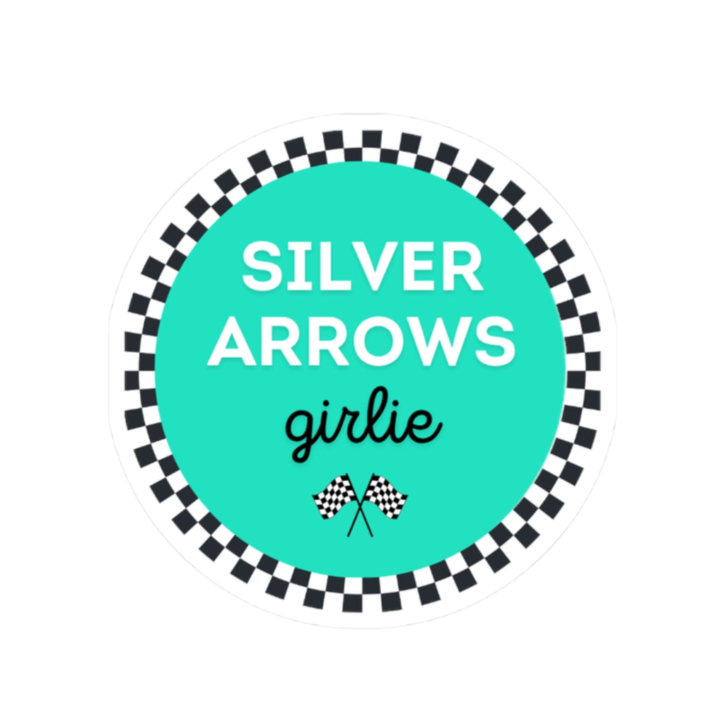 Silver Arrows Girlie Sticker