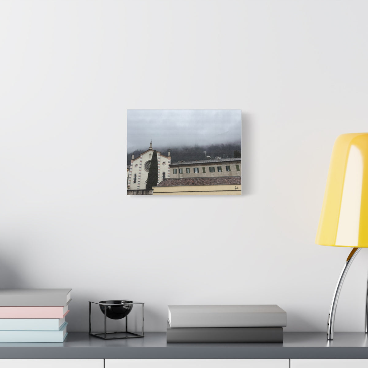 Como Church in the Clouds Canvas