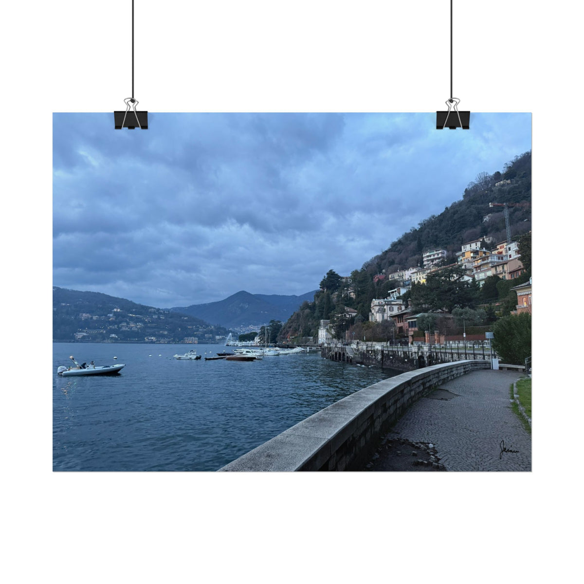 A Walk in Como Poster