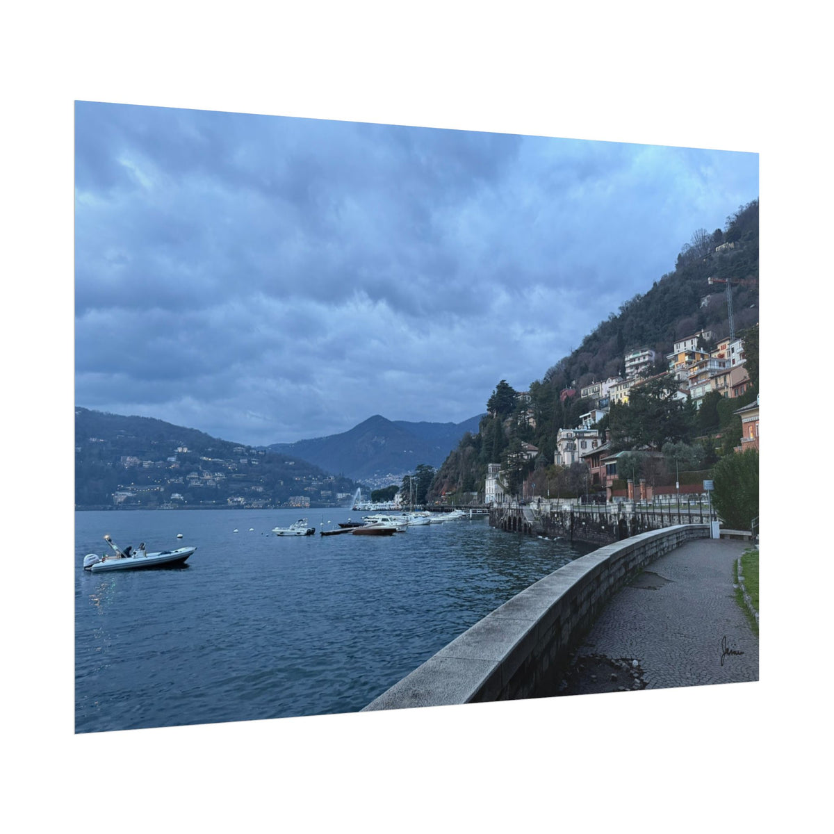 A Walk in Como Poster