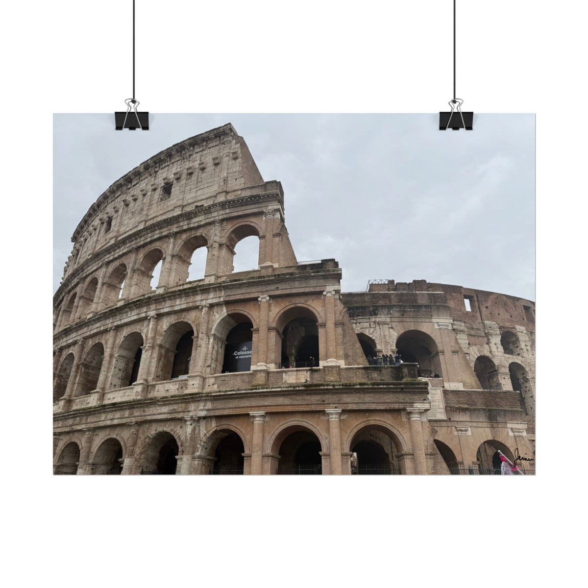 Colosseum Views Poster