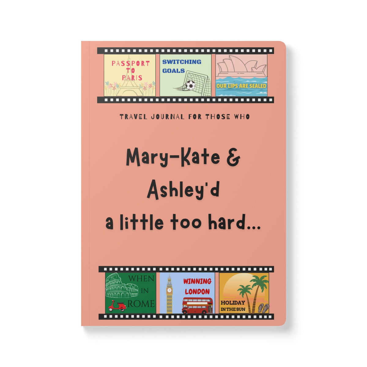MK&A Travel Journal - Peach