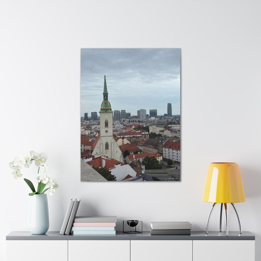 Old Town Bratislava Canvas